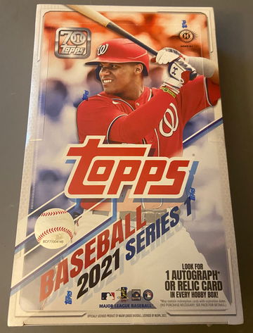 2021 Topps Series 1 Hobby Box