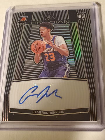 CAMERON JOHNSON 2019-20 OBSIDIAN AUTO ROOKIE #'D 40/99