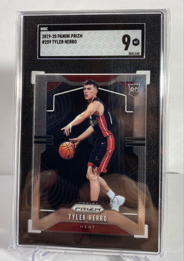2019-20 Prizm Tyler Herro Rookie SGC 9