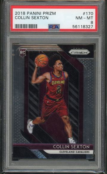 2018 Prizm Collin Sexton PSA 8