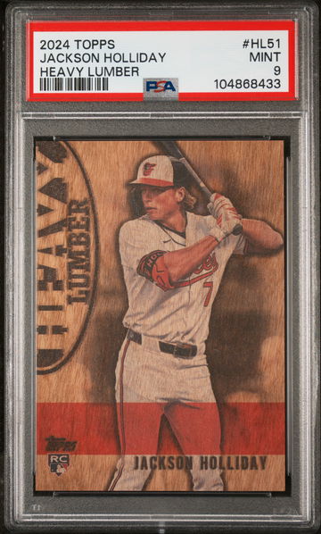 2024 Topps Heavy Lumber Update Jackson Holliday #HL51 PSA 9