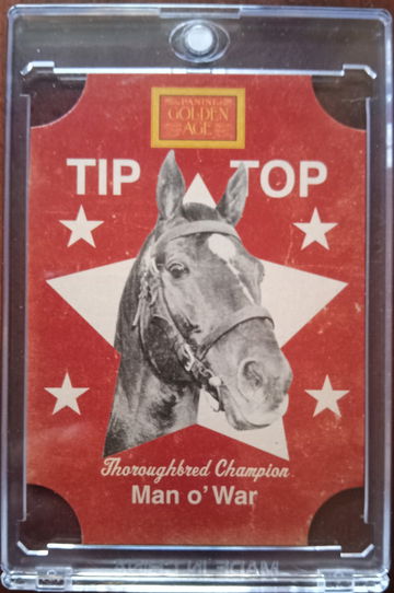 Man o war golden age tip top thoroughbred 