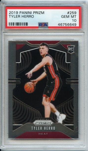 Tyler Herro Prizm PSA 10