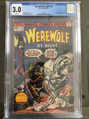 Werewolf by Night 32-shipped from Canada