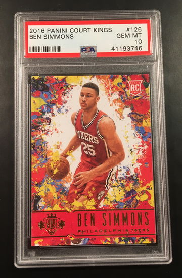2016-17 Ben Simmons Court Kings Rookie Level 2 PSA 10 (Pop 9)