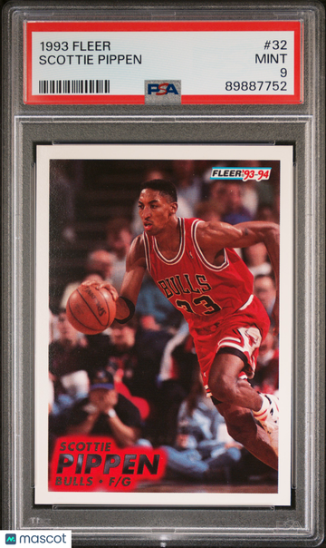 1993 Fleer Scottie Pippen #32 PSA 9