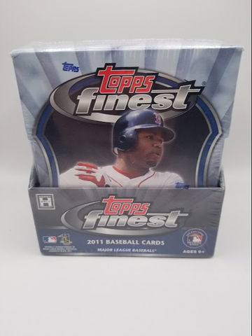 2011 Topps Finest Baseball Sealed Hobby Box Contains Two 6 Paxk Mini Boxes Poss. Mike Trout Rookie RC