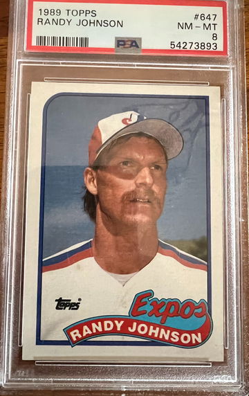 1989 Topps Randy Johnson
