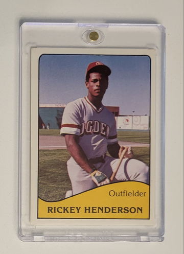 1979 Rickey Henderson Minor League