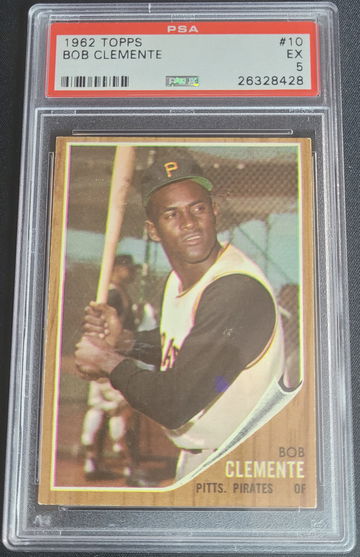 1962 Topps Bob Clemente PSA 5