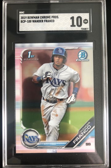 2019 Bowman WANDER FRANCO SGC 10 