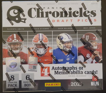 2021 Panini Chronicles Draft Picks Football Hobby Box