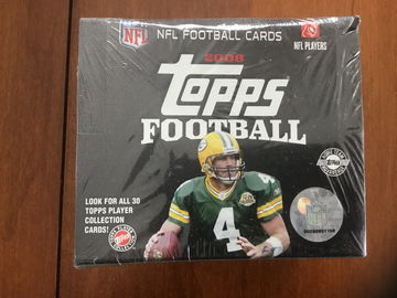2008 Topps Jumbo football hobby box