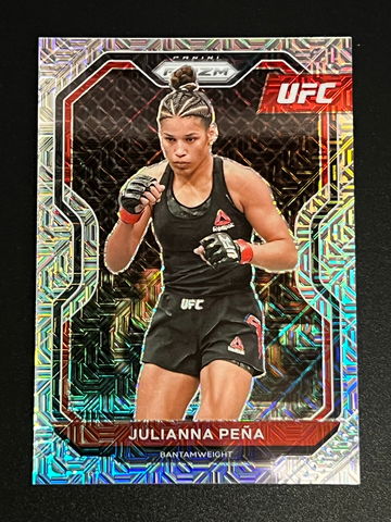 2021 Panini Prizm UFC Julianna Pena Mojo /25