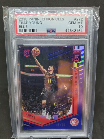 Trae Young Chronicles Elite Blue /99