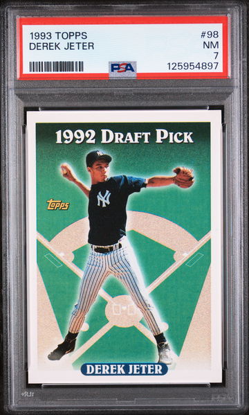 1993 Topps Derek Jeter #98 PSA 7
