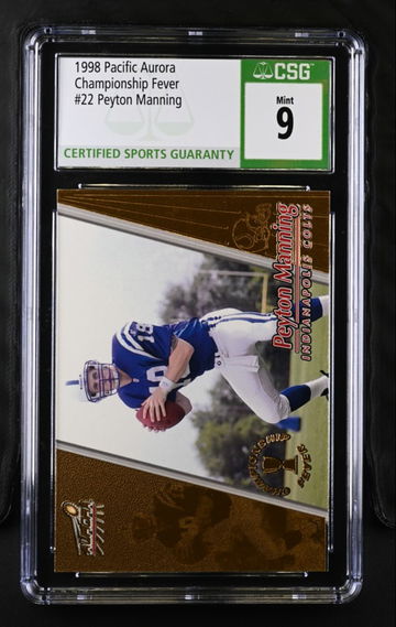 1998 PEYTON MANNING ROOKIE CHAMPIONSHIP FEVER