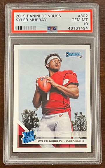 2019 Donruss Kyler Murray PSA 10