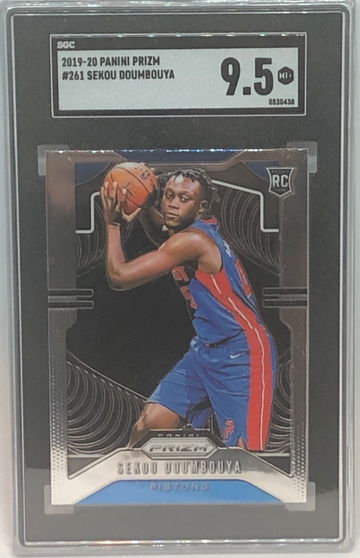 2019-20 Prizm Sekou Doumbouya SGC 9.5