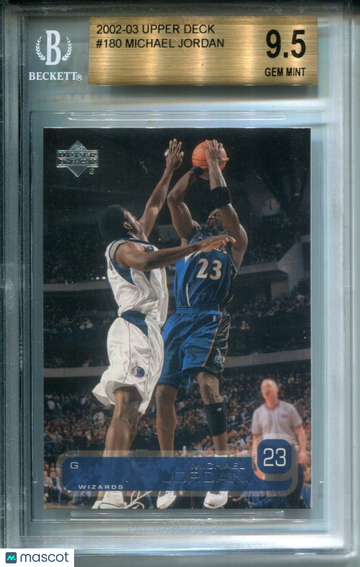 2002-03 Upper Deck Michael Jordan #180 BGS 9.5