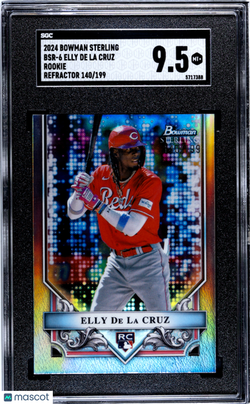 2024 Bowman Sterling Elly De La Cruz #BSR-6 Rookie Refractor SGC 9.5