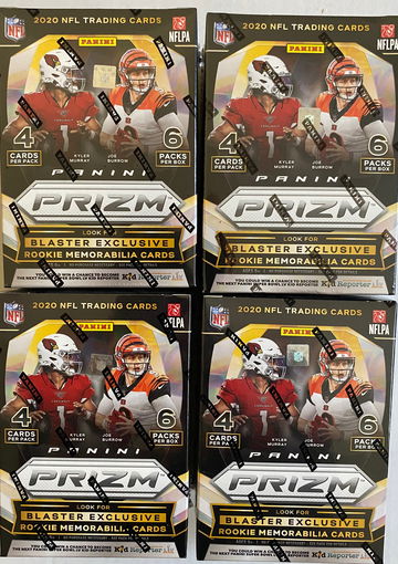 NFL Prizm Blaster lot x4