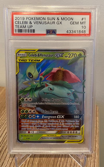 Pokemon - Celebi & Benusaur GX