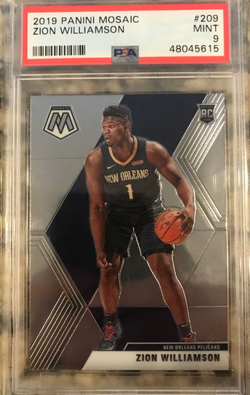 Zion Williamson rookie PSA 10