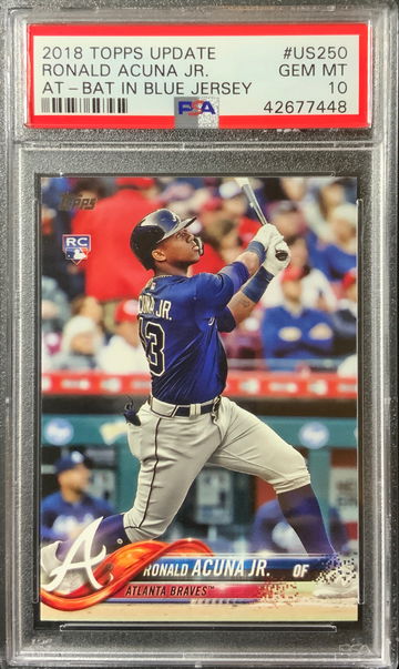 2018 Topps Update Ronald Acuna Jr US250