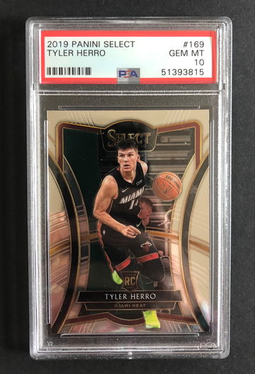 2019 Tyler Herro Select Premier #169 psa 10