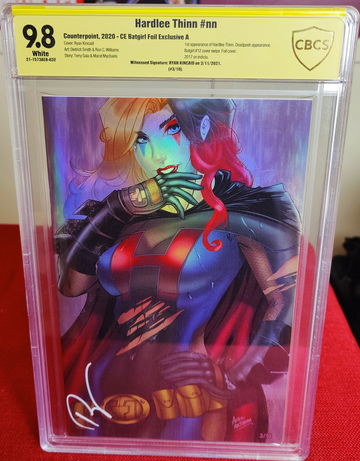 Hardlee Thinn #nn - CBCS 9.8 - 1st Appearance of Hardlee Thinn - #3 of 10 - Witnessed Signature by Ryan Kincaid