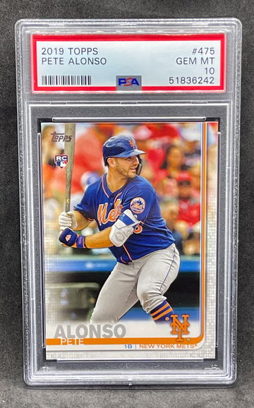 2019 Topps Pete Alonso #475 PSA 10 Rookie RC 