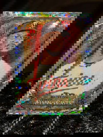 2024 Topps Allen & Ginter BYRON BUXTON Chrome X-FRACTOR SSP Twins CASE HIT!