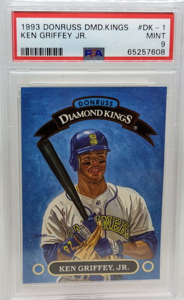 1993 Donruss Diamond Kings Ken Griffey Jr #DK-1 PSA 9 Insert