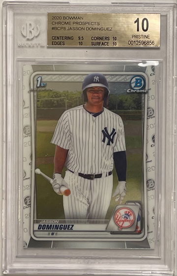 Jasson Dominguez 2020 Bowman Chrome Pristine