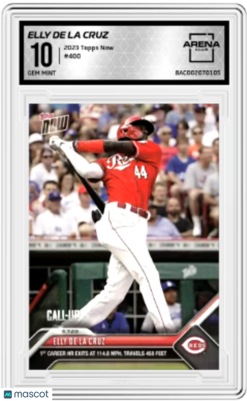 2023 Topps Now Elly De La Cruz #400 Arena Club 10