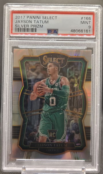 2017-18 Select Silver Jayson Tatum RC #166 Premier PSA 9