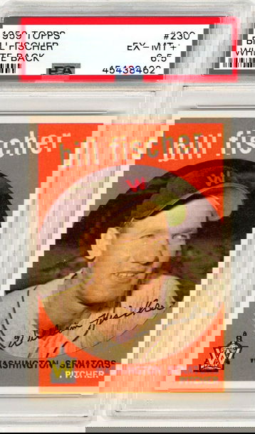 1959 Topps Bill Fischer #230 PSA 6.5 P1275