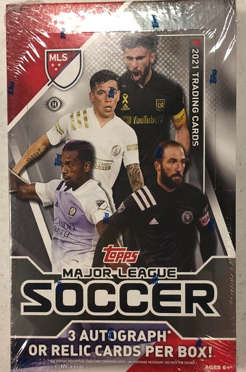 2021 TOPPS MAJOR LEAGUE SOCCER HOBBY BOX - SUPPORT YOUR LCS!
