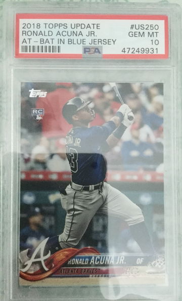 Ronald Acuna Jr PSA US250 RC