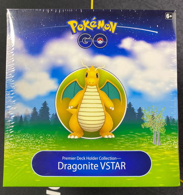 Pokemon GO Premier Deck Holder Box Dragonite VStar Collection Sealed