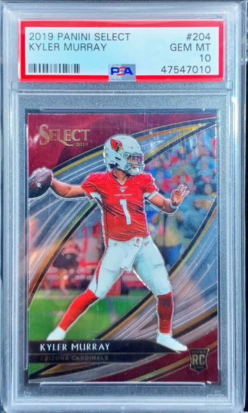 2019 Select Kyler Murray Field Level #204 RC PSA 10