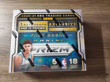 2020-21 Prizm Fast Break Basketball Box