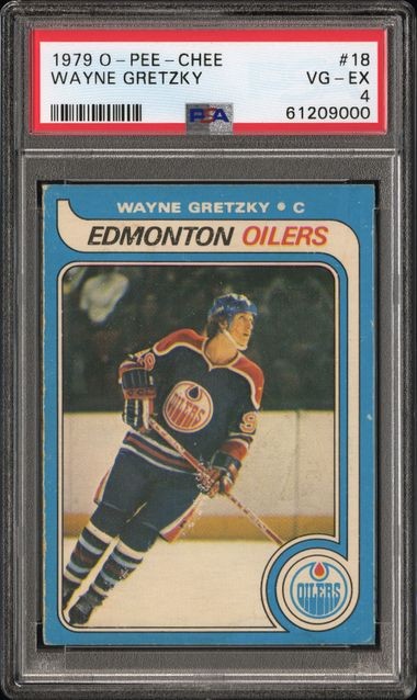 1979 O-Pee-Chee Wayne Gretzky #18 PSA 4 VG-EX