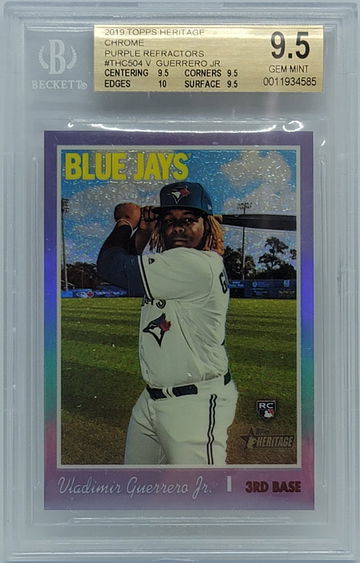 2019 Heritage Vladimir Guerrero Jr purple