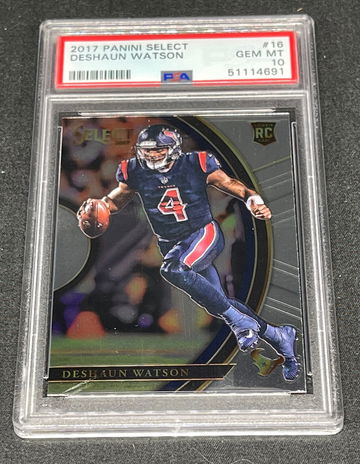2017 Panini Select Deshaun Watson PSA 