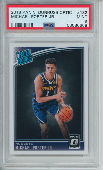 2018 Panini Prizm Donruss Optic Michael Porter Jr. PSA 9 Mint