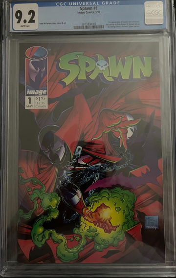 Spawn #1 CGC 9.2