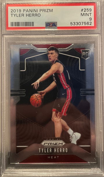 2019 Prizm Tyler Herro PSA 9