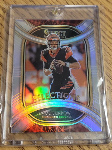 2020 Panini Select Selections Prizm Joe Burrow Rookie #SI-I